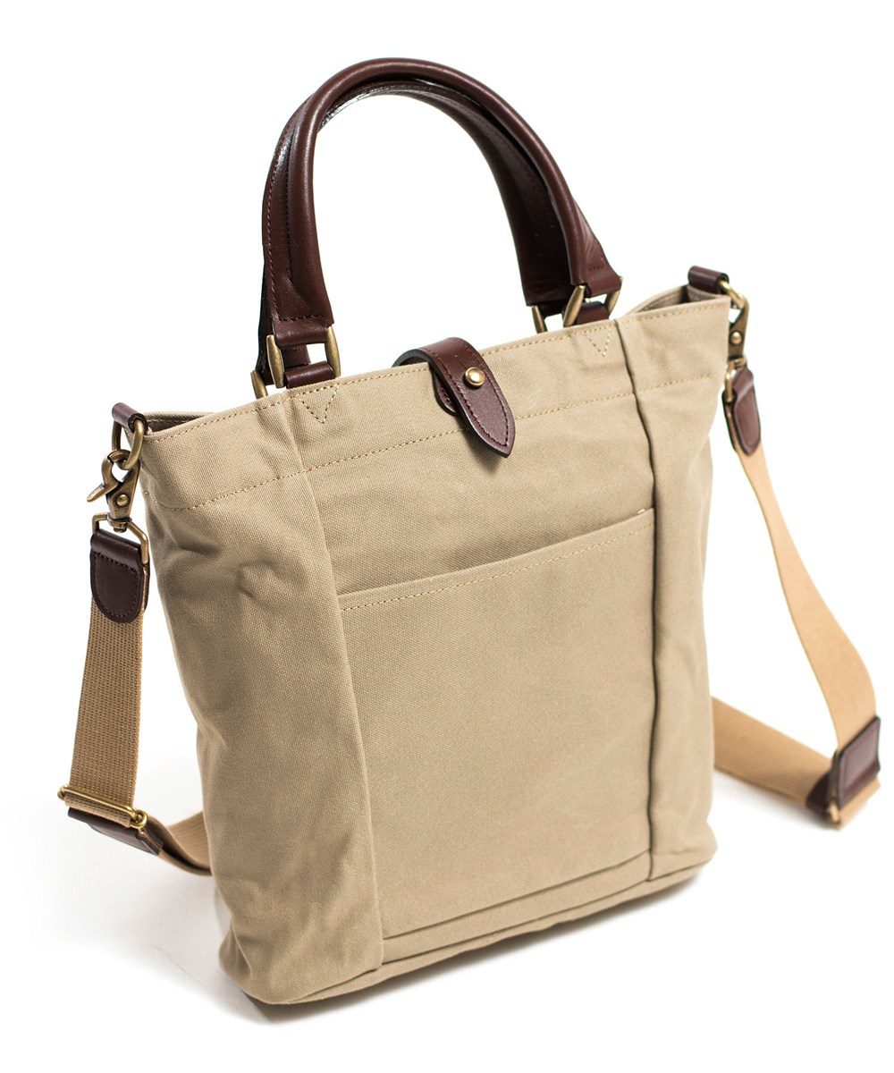 シルバーレイククラブ 9号帆布 ショルダー兼用ミニトートバッグ 25cm