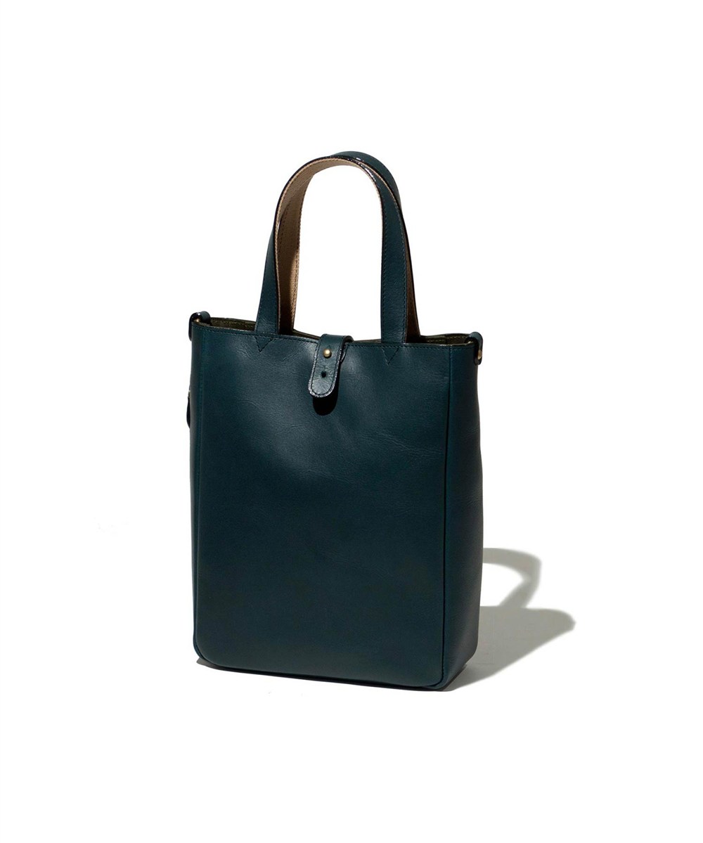 シルバーレイククラブ オイルレザー ショルダー兼用ミニトートバッグ