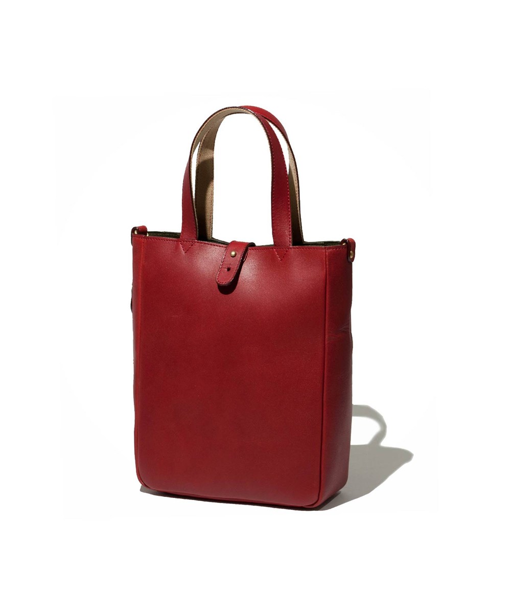 シルバーレイククラブ オイルレザー ショルダー兼用ミニトートバッグ