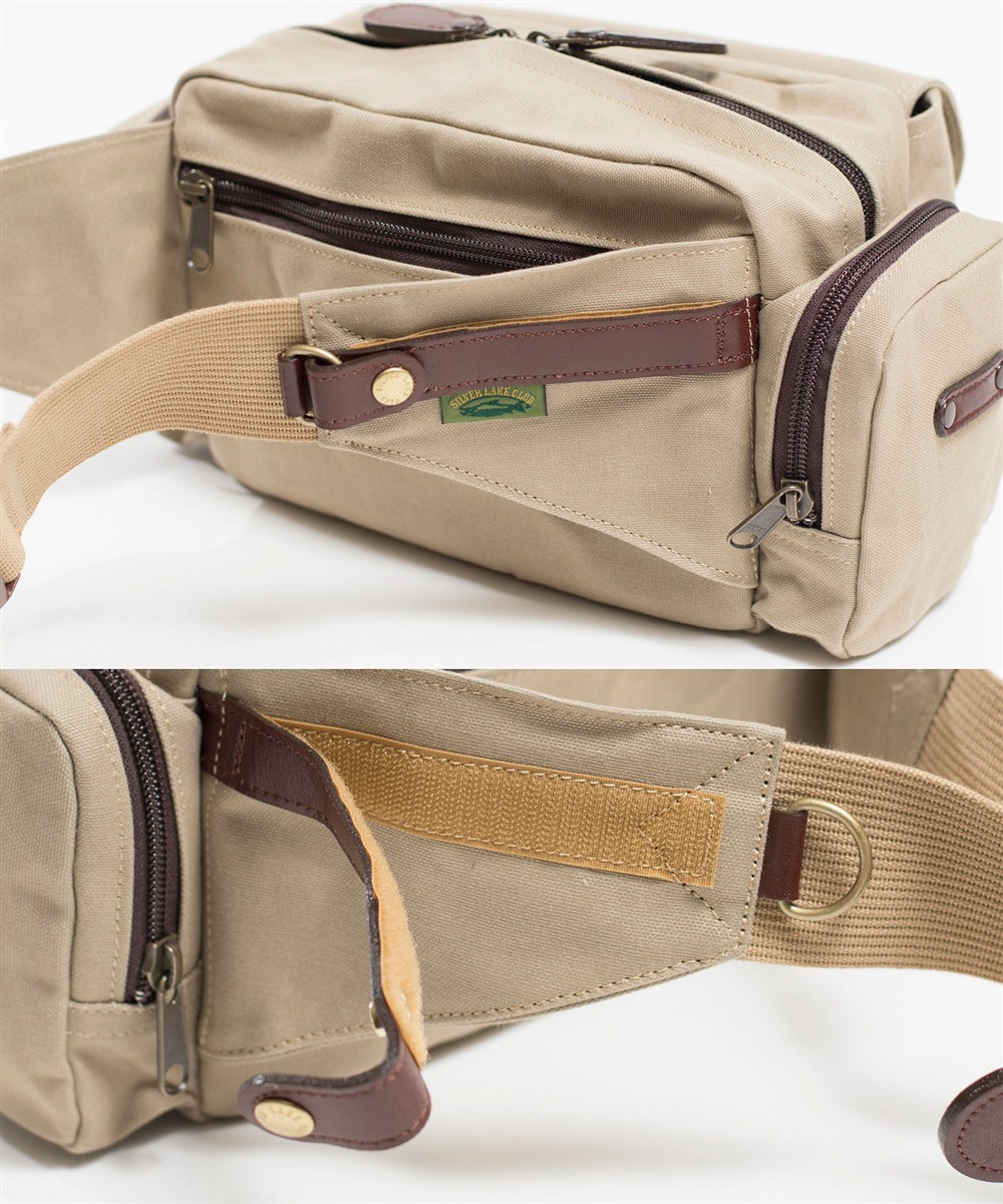 シルバーレイククラブ 9号帆布 ウエストバッグ