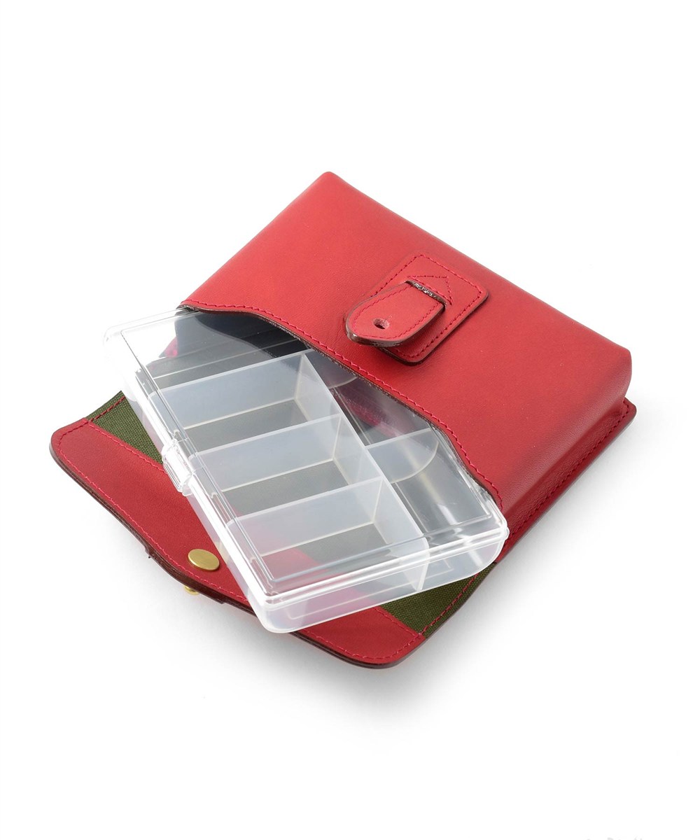 シルバーレイククラブ オイルレザー ベルトポーチ 13cm サプリメントケース付き