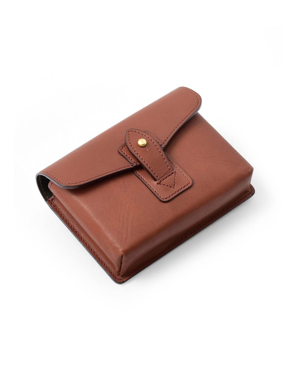 シルバーレイククラブ オイルレザー ベルトポーチ 13cm サプリメントケース付き