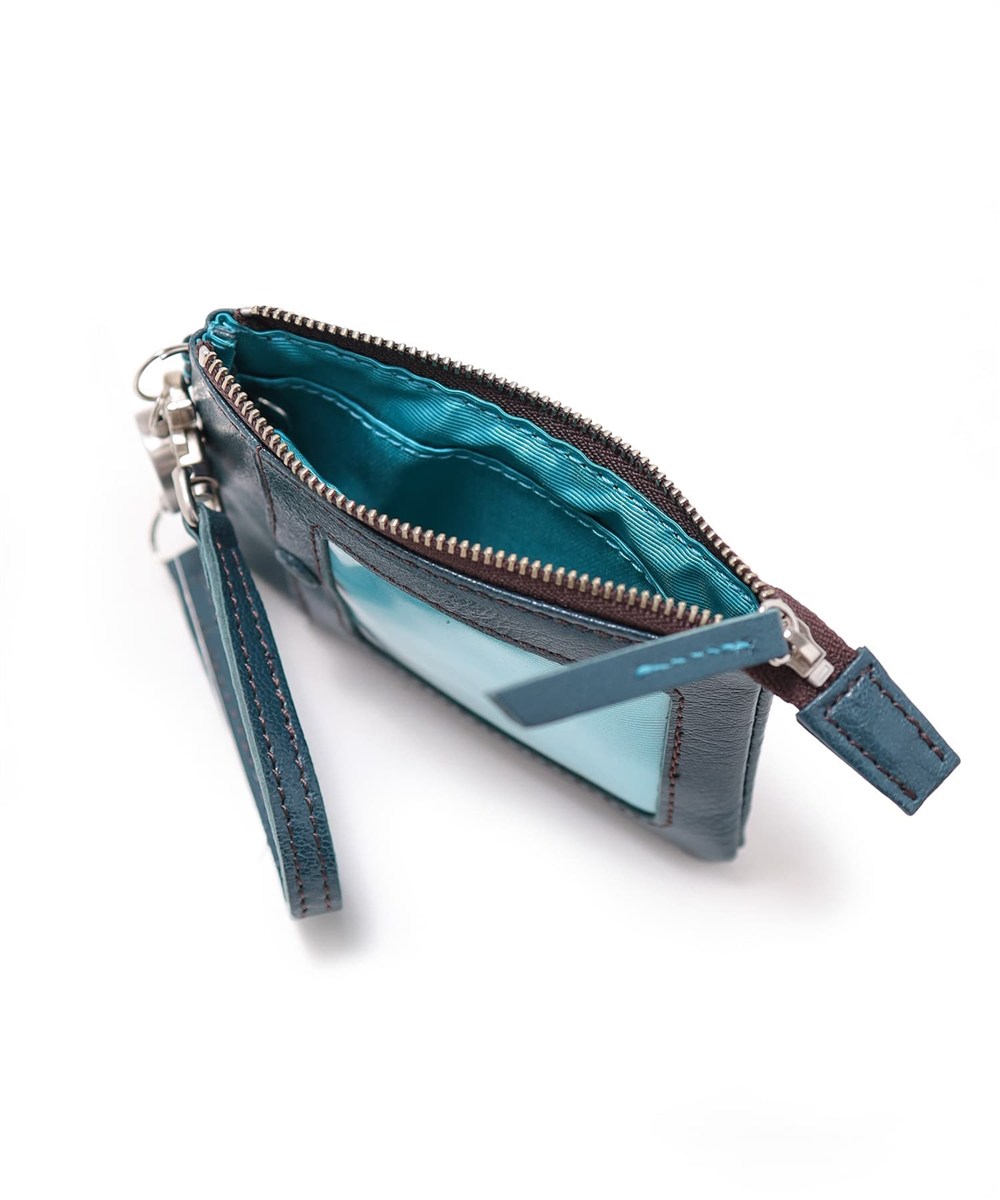 アックス ゼロツー リール付き小銭入れ兼用 パスケース