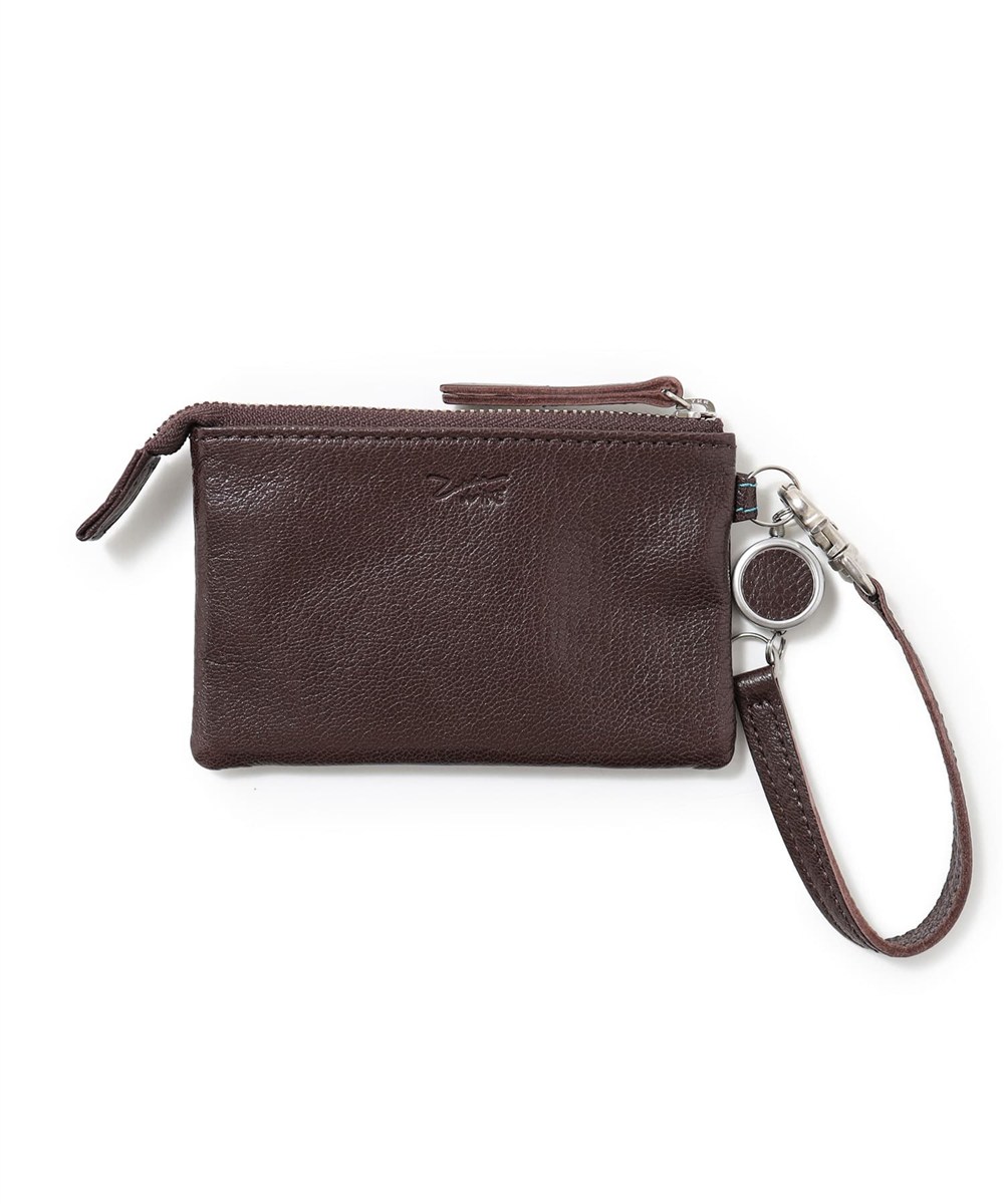 アックス ゼロツー リール付き小銭入れ兼用 パスケース