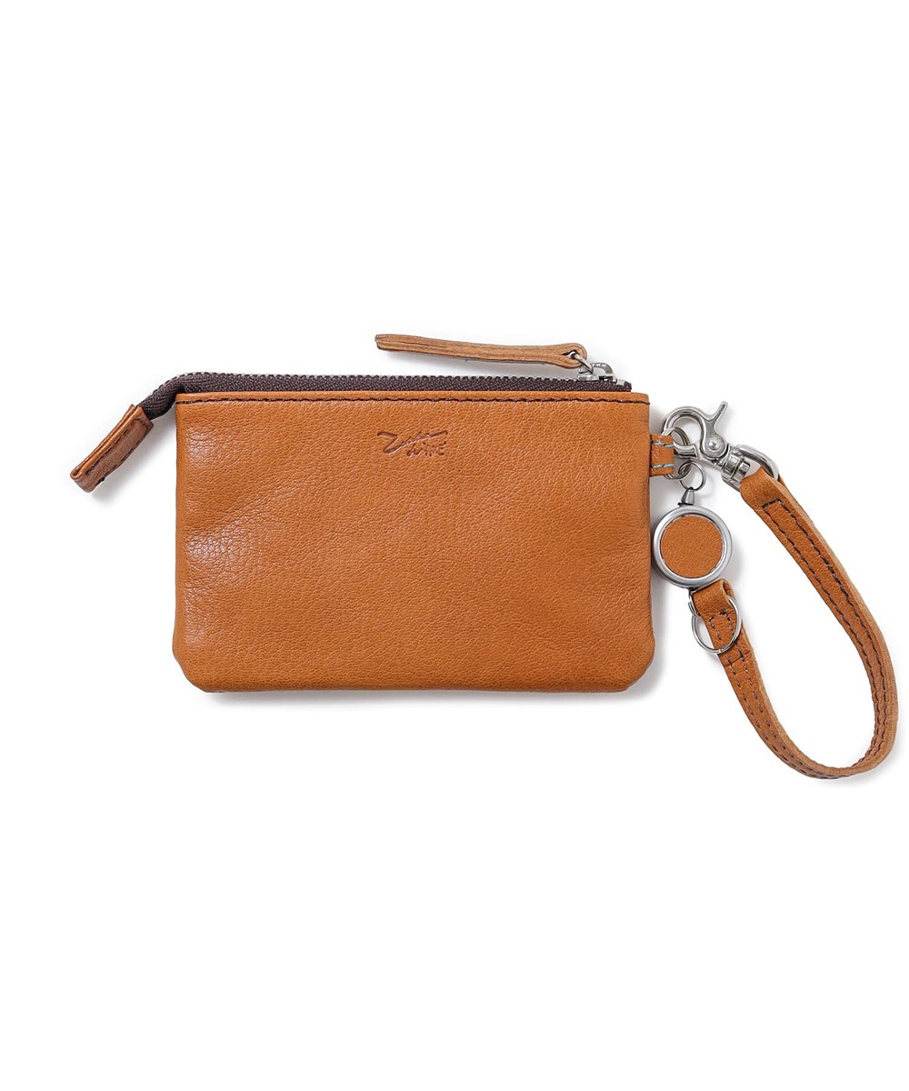 アックス ゼロツー リール付き小銭入れ兼用 パスケース