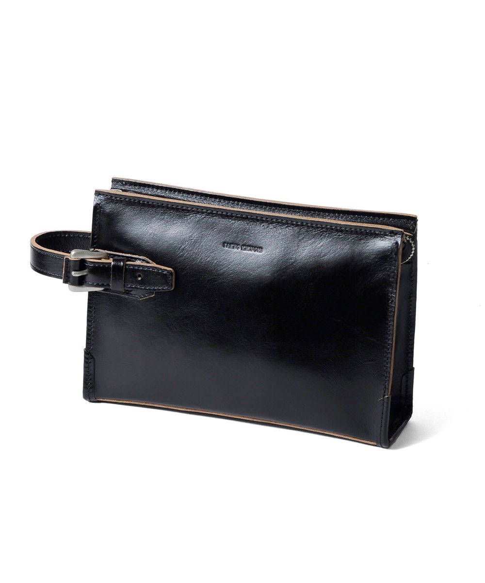 タケオキクチ ネイチャー レザーメンズバッグ 24cm