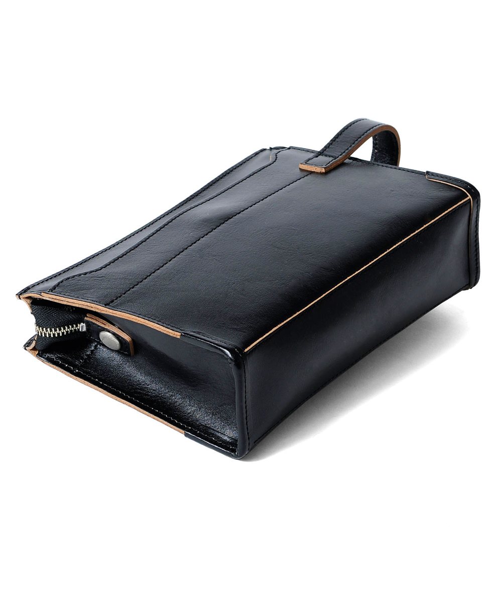 タケオキクチ ネイチャー レザーメンズバッグ 24cm