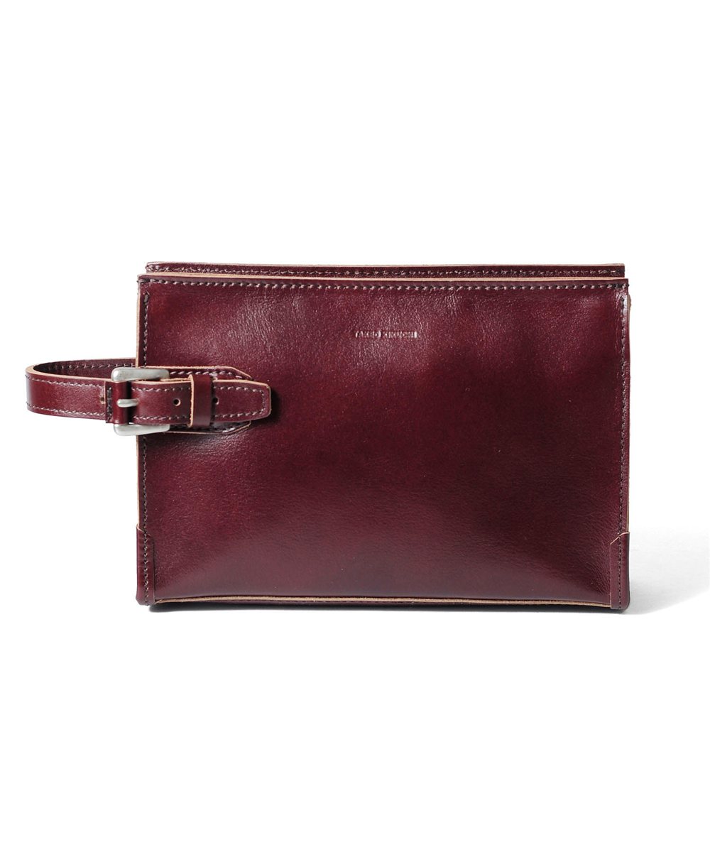 タケオキクチ ネイチャー レザーメンズバッグ 24cm