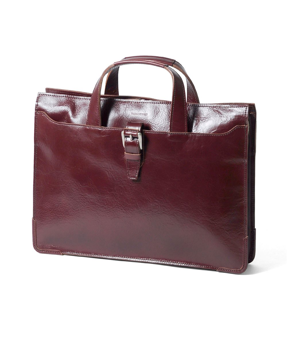 タケオキクチ ネイチャー レザービジネスバッグ A4 三方開き