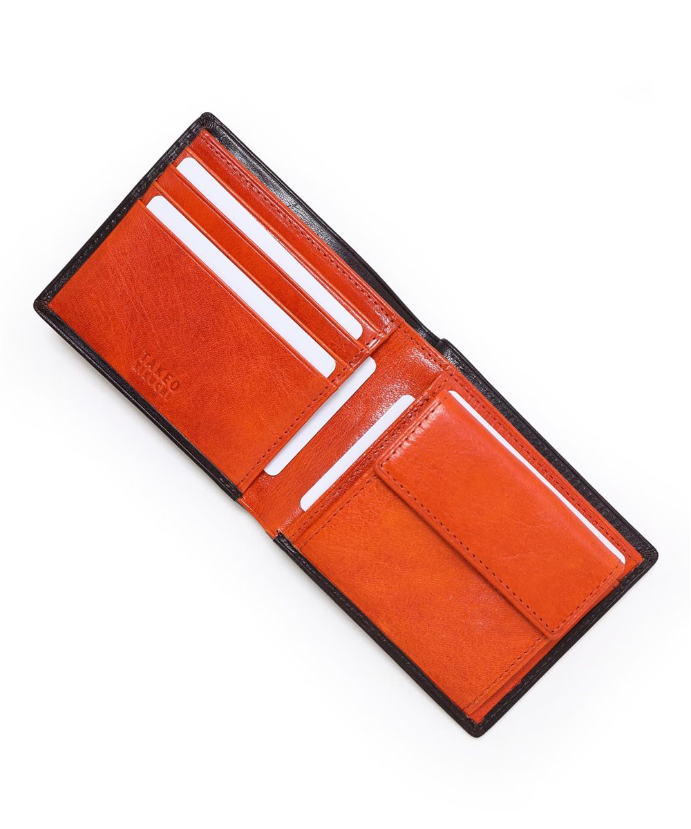 タケオキクチ アルド 二つ折り財布 カード段4