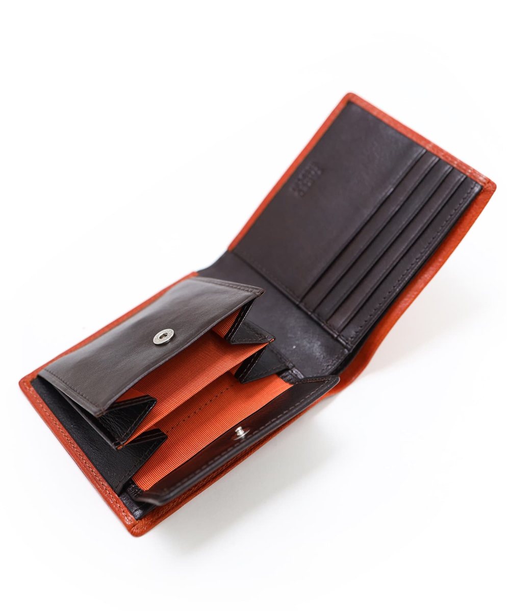 タケオキクチ アルド 二つ折り財布 カード段4