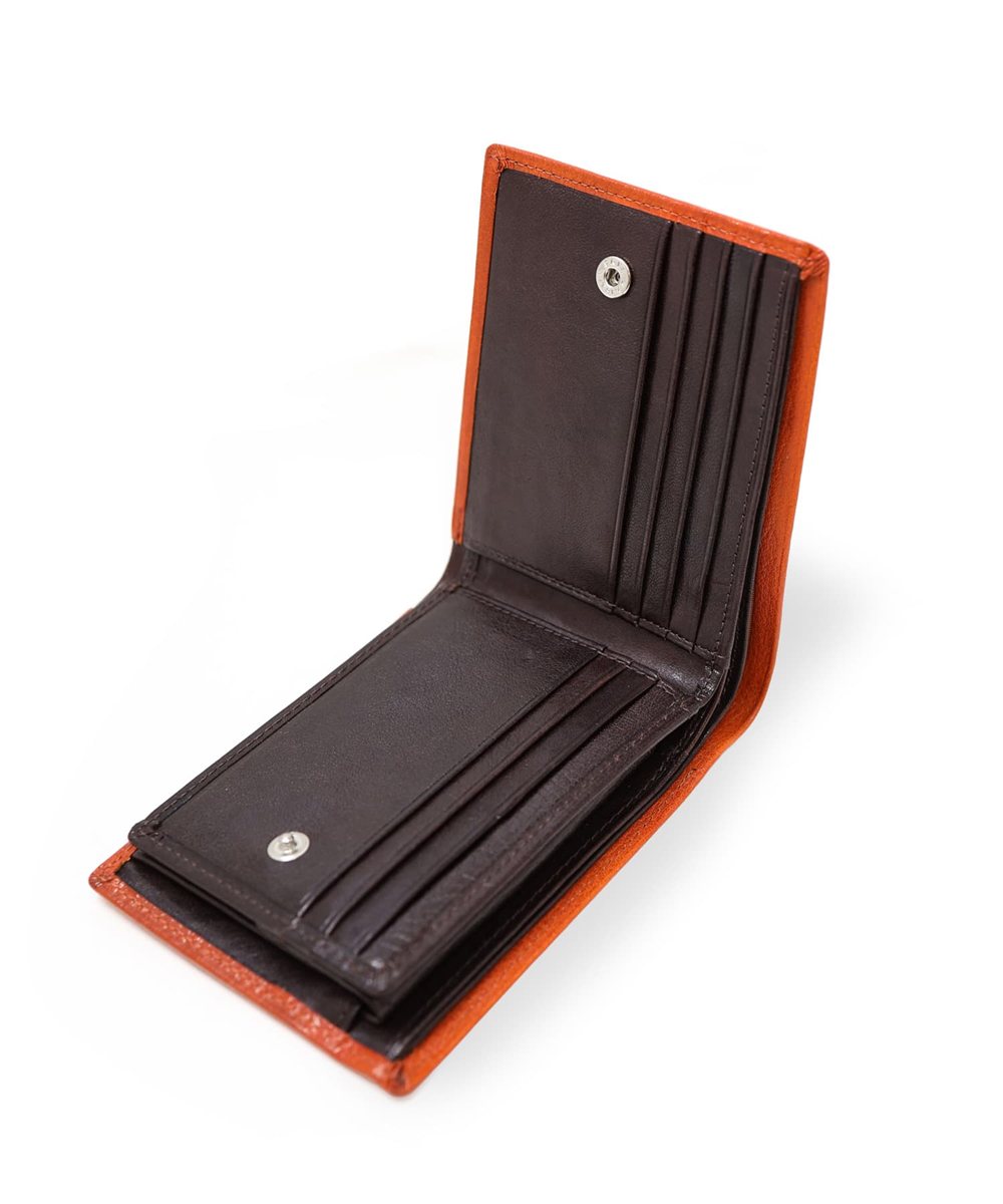 タケオキクチ アルド 二つ折り財布 中ベラ付き カード段15