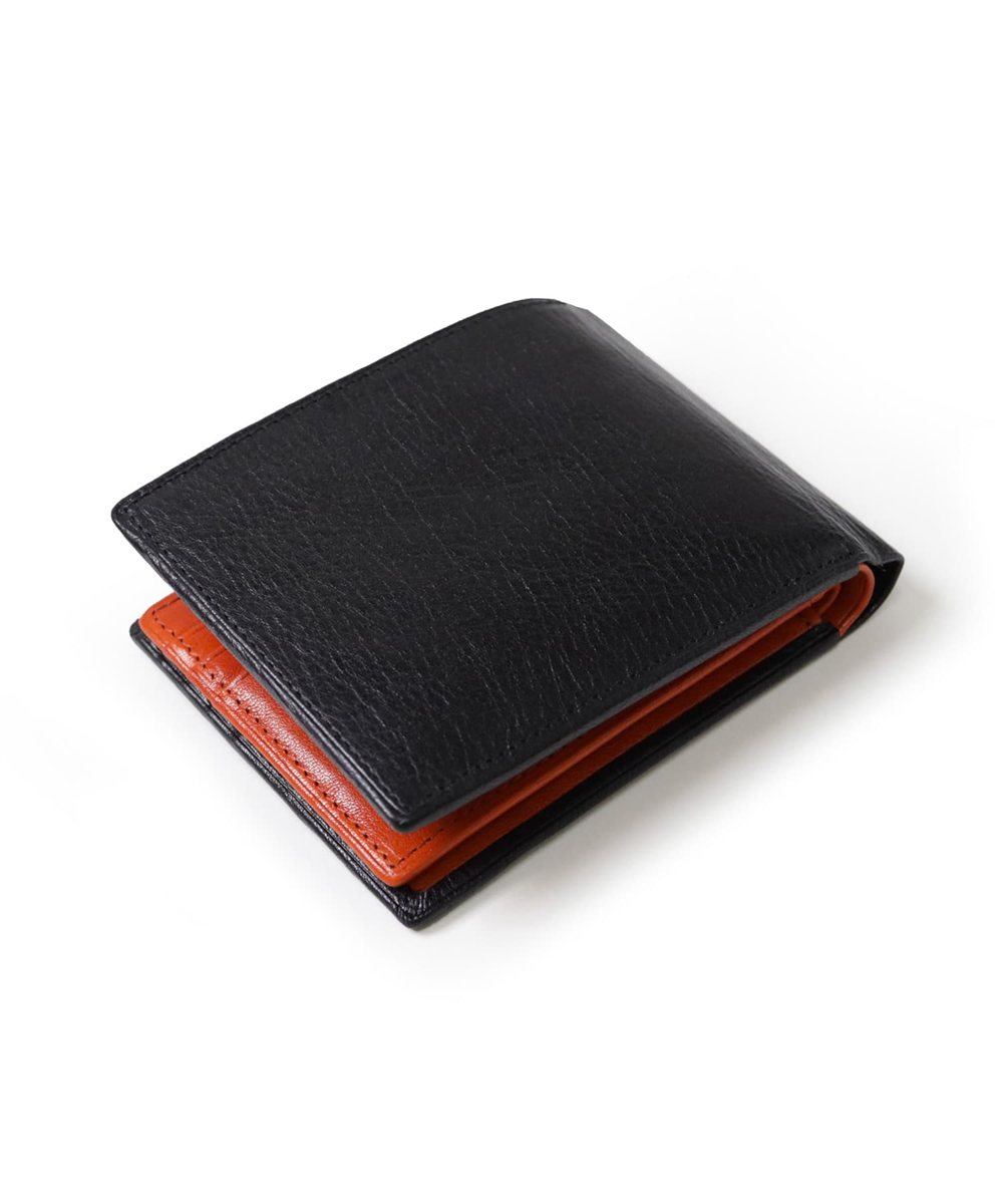 タケオキクチ アルド 二つ折り財布 中ベラ付き カード段15