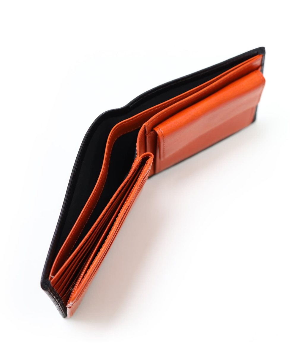 タケオキクチ アルド 二つ折り財布 中ベラ付き カード段15