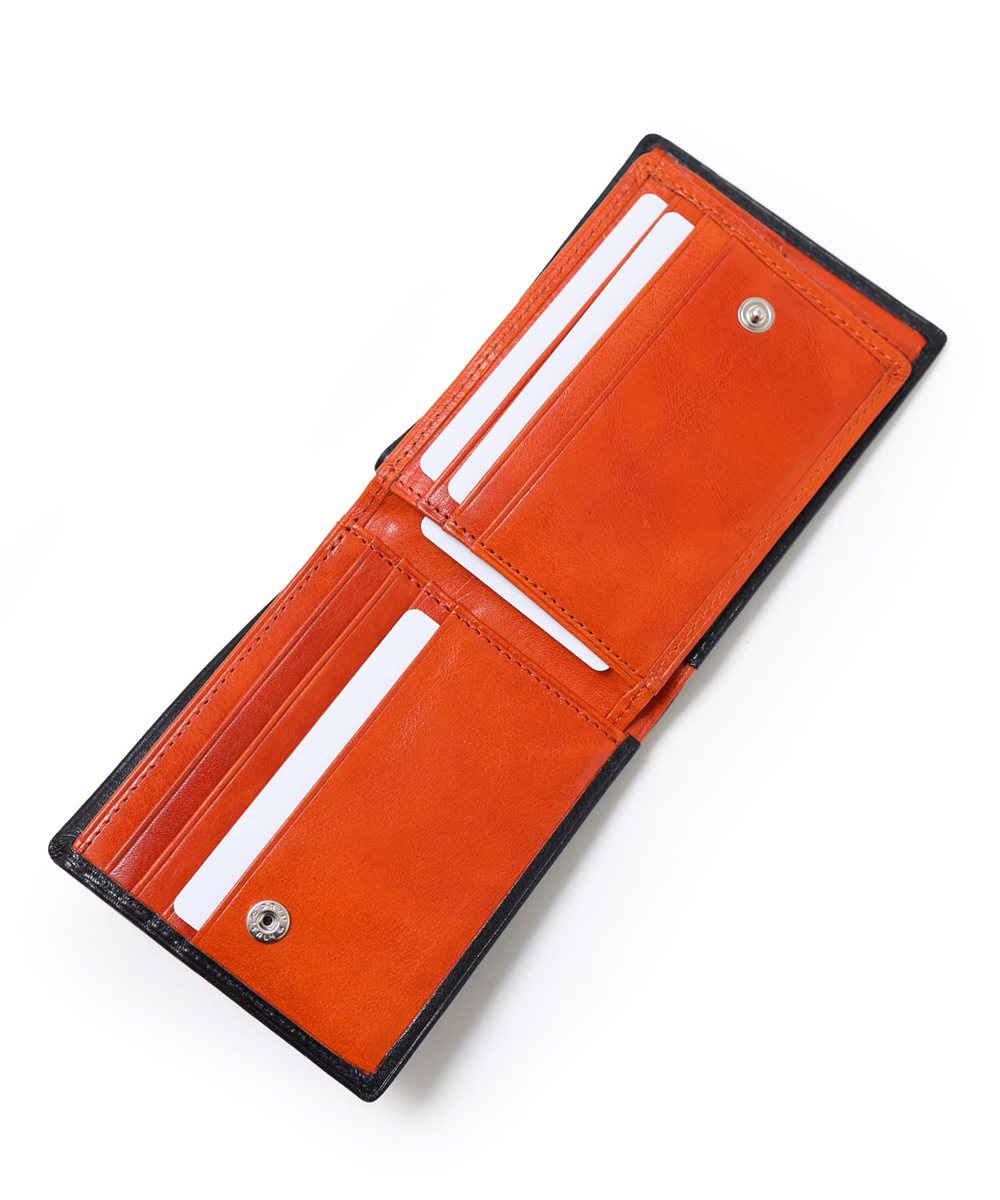 タケオキクチ アルド 二つ折り財布 中ベラ付き カード段15