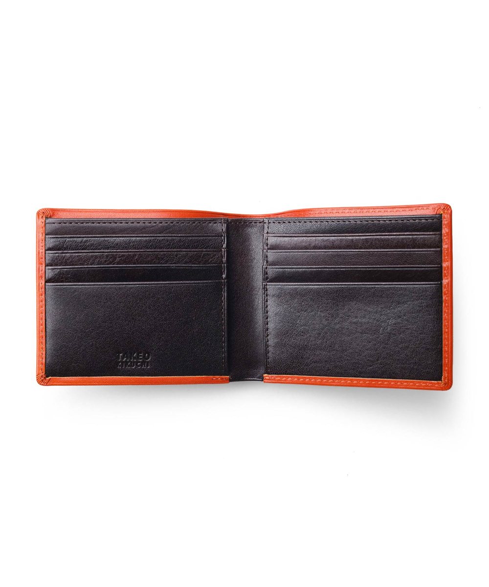 タケオキクチ アルド 二つ折り財布 純札 カード段8