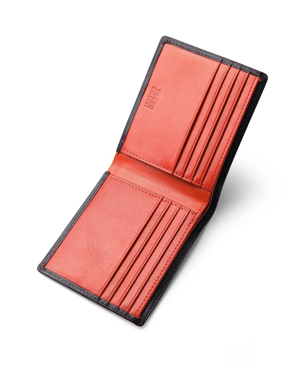 タケオキクチ アルド 二つ折り財布 純札 カード段8