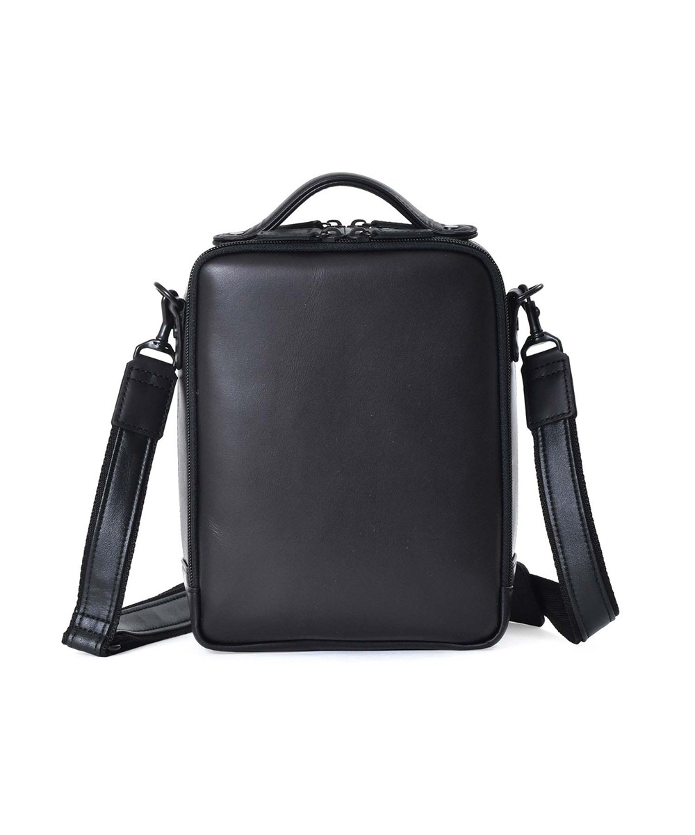 カルワザ ウイングII ハンドル付 ミニレザーショルダーバッグ