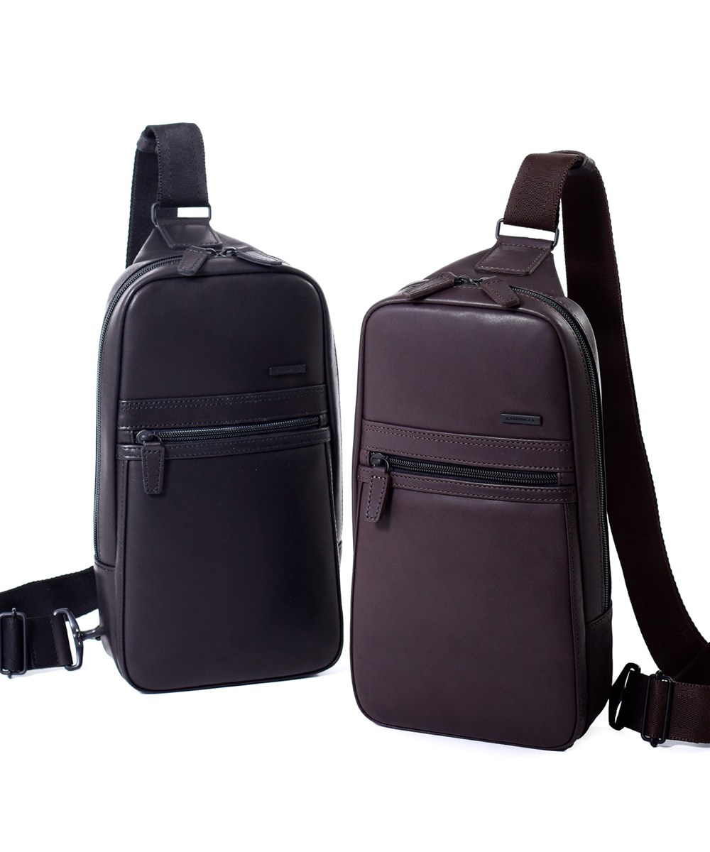 カルワザ ウイングII レザーワンショルダーバッグ