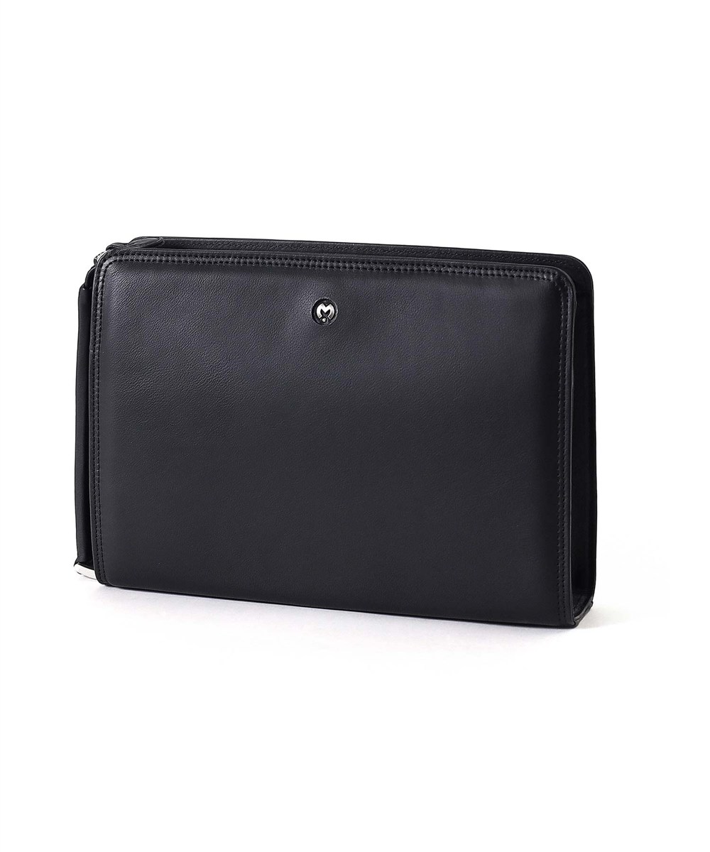 ミラ・ショーン クレスタ レザーメンズバッグ 28cm