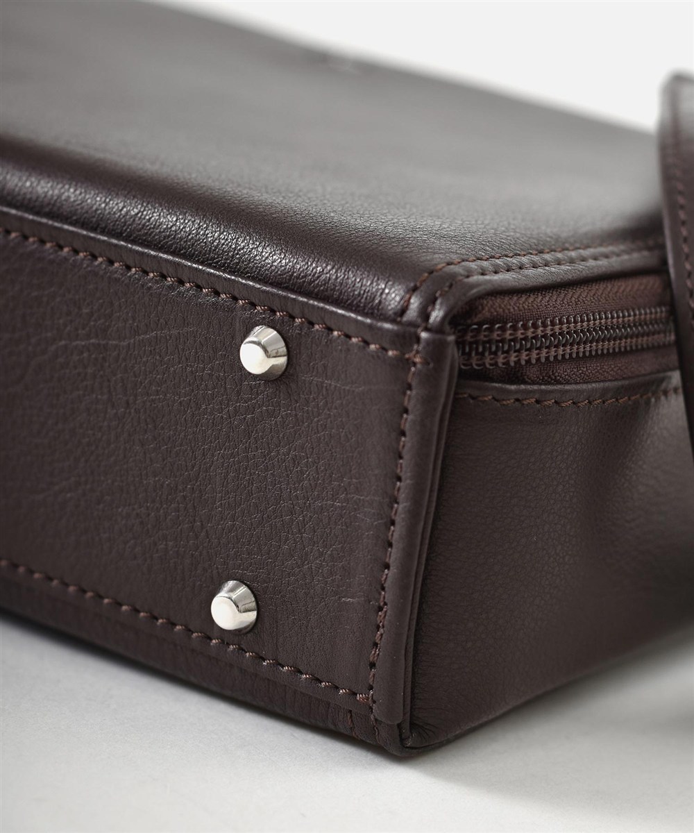 ミラ・ショーン クレスタ ショルダーバッグ兼用 レザービジネスバッグ A4ジャスト