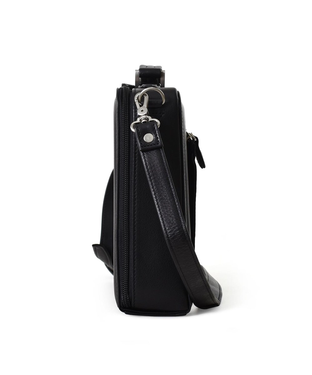 ミラ・ショーン クレスタ ショルダーバッグ兼用 レザービジネスバッグ A4ジャスト