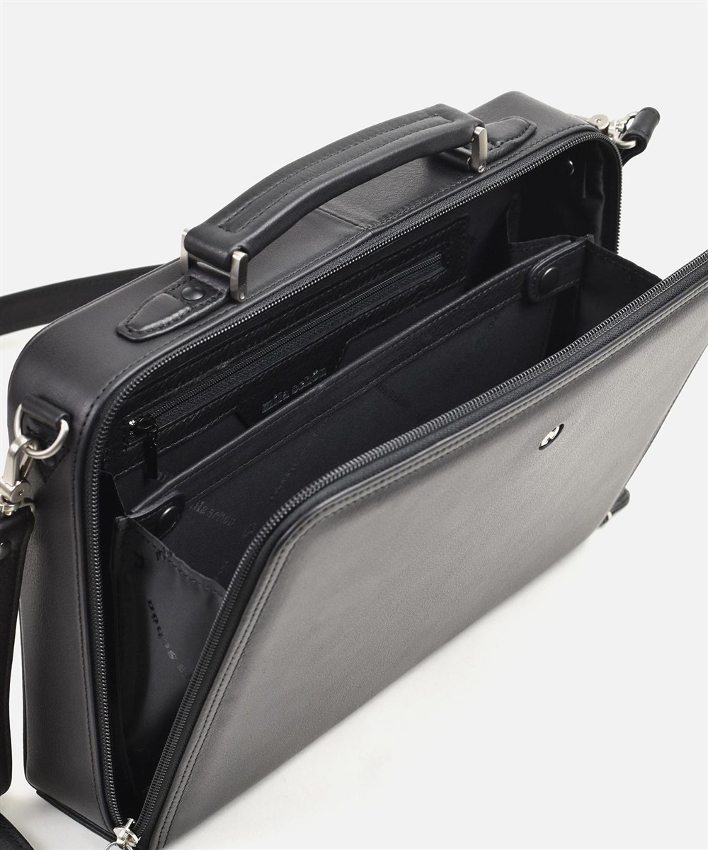 ミラ・ショーン クレスタ ショルダーバッグ兼用 レザービジネスバッグ A4ジャスト