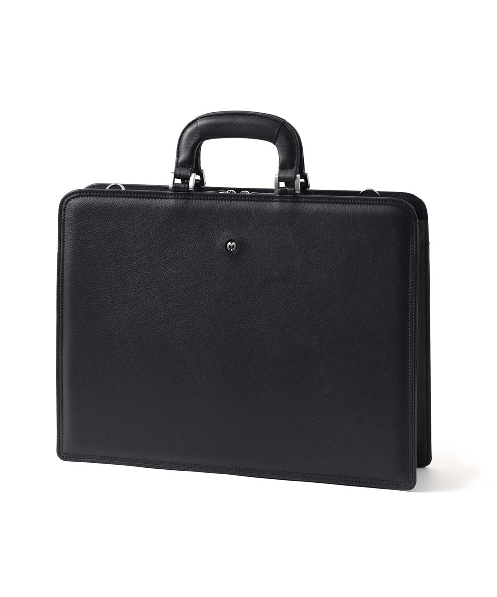 ミラ・ショーン クレスタ レザービジネスバッグ A4 三方開き