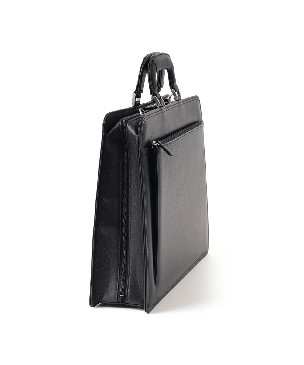 ミラ・ショーン クレスタ レザービジネスバッグ A4 三方開き