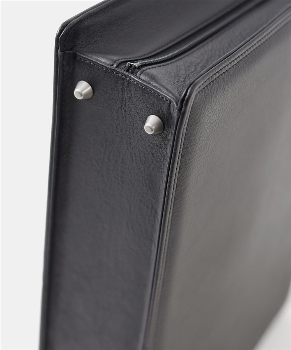 ミラ・ショーン クレスタ レザービジネスバッグ A4 三方開き