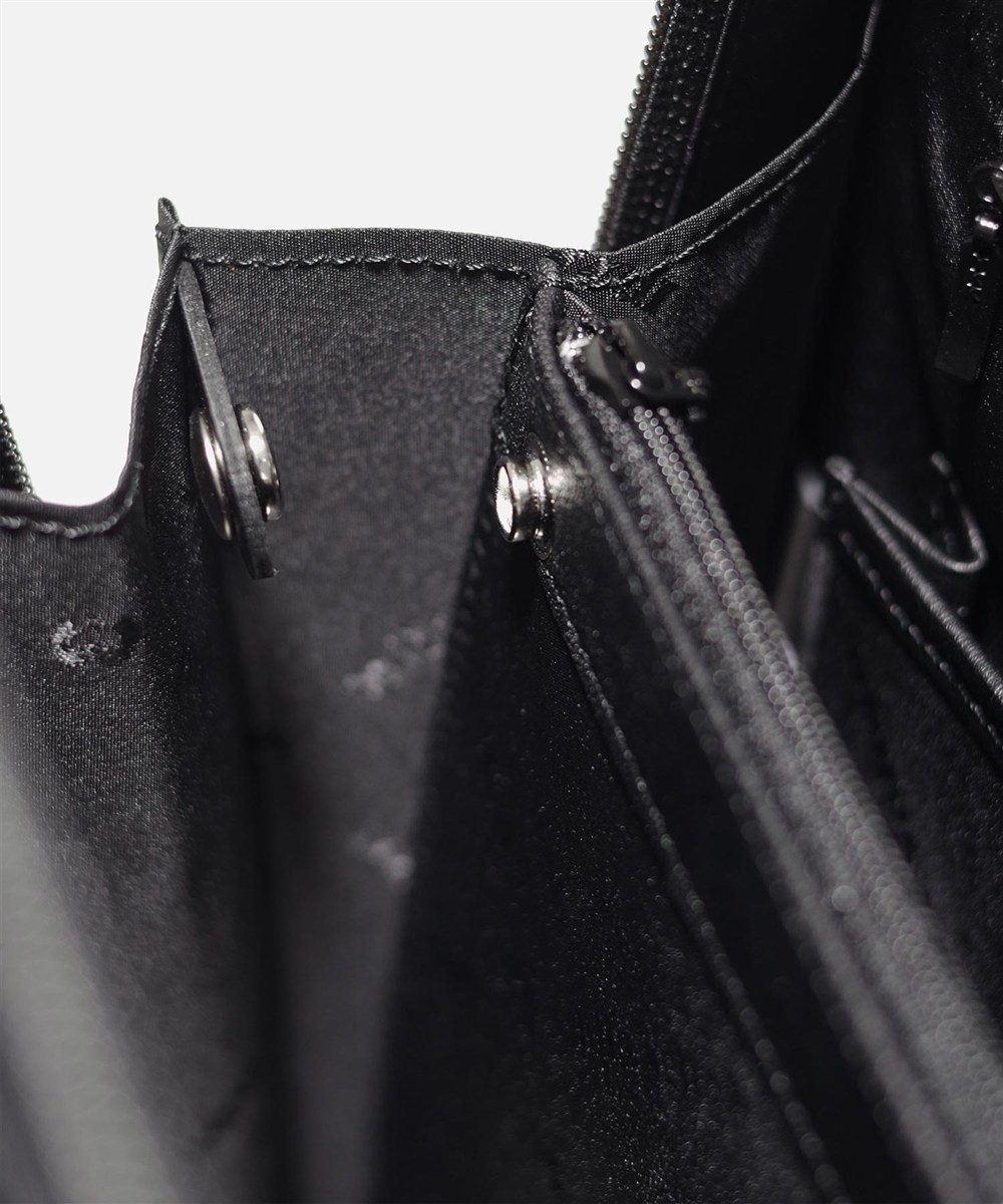 ミラ・ショーン クレスタ レザービジネスバッグ A4 三方開き