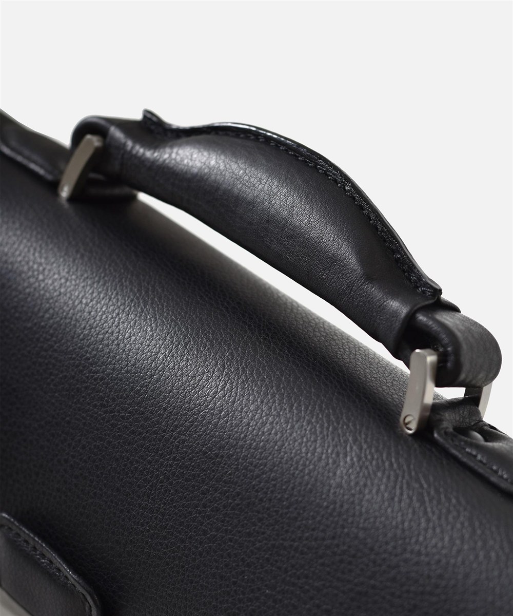 ミラ・ショーン クレスタ レザービジネスバッグ カブセ B5