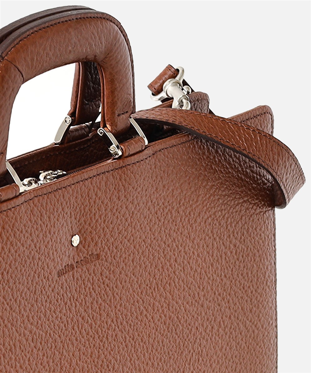 ミラ・ショーン ネロ レザービジネスバッグ B4