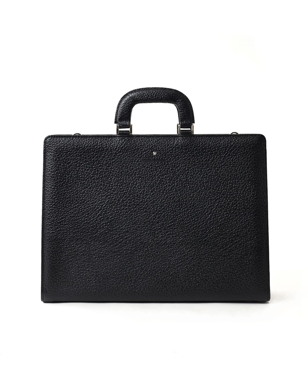 ミラ・ショーン ネロ レザービジネスバッグ B4