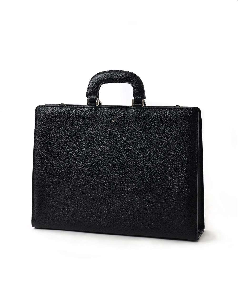 ミラ・ショーン ネロ レザービジネスバッグ B4