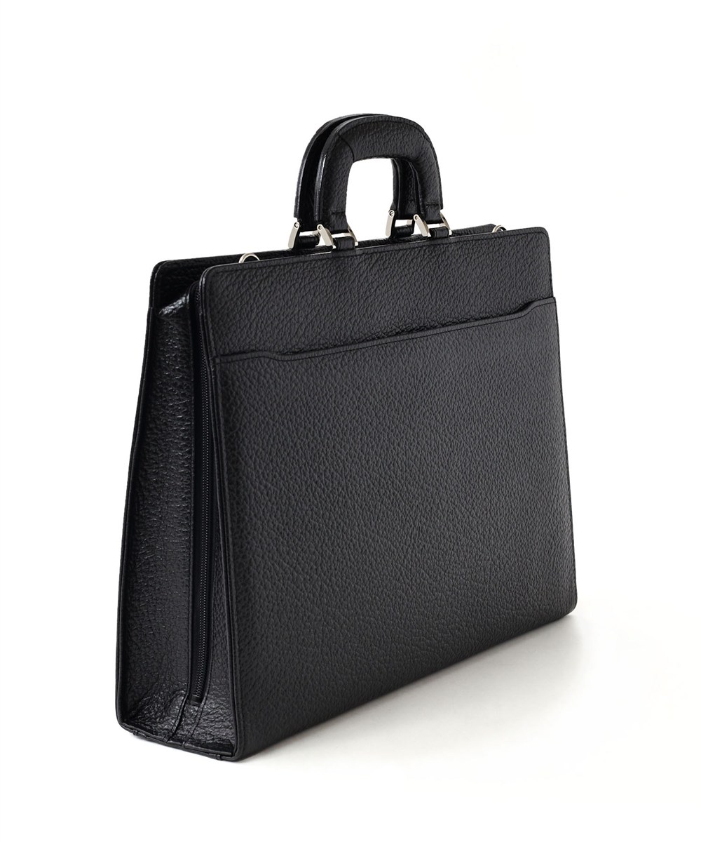 ミラ・ショーン ネロ レザービジネスバッグ B4