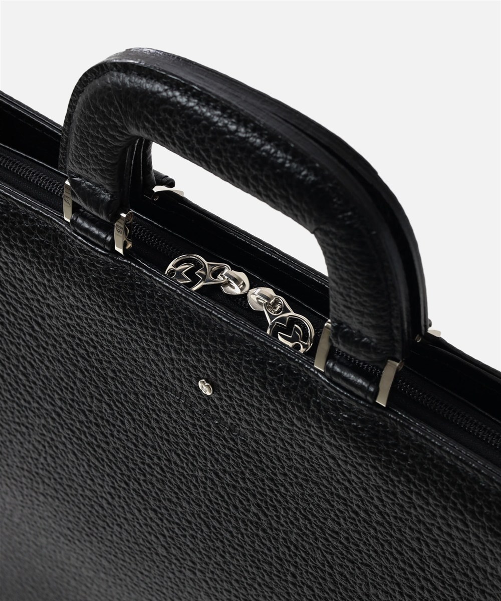 ミラ・ショーン ネロ レザービジネスバッグ B4