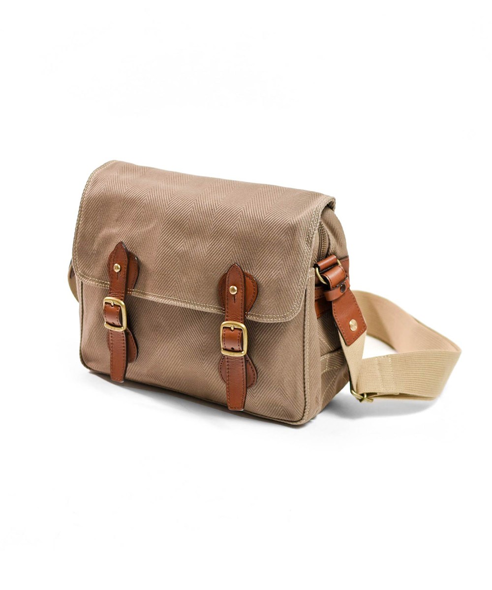 シルバーレイククラブ ヘリンボーン ショルダーバッグ 28cm