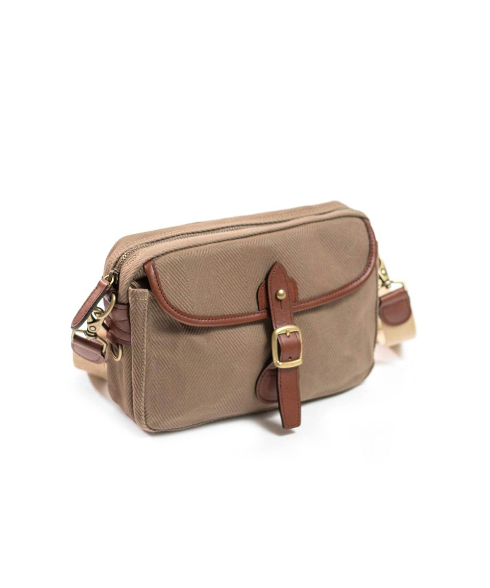 シルバーレイククラブ ヘリンボーン ショルダーバッグ 23cm