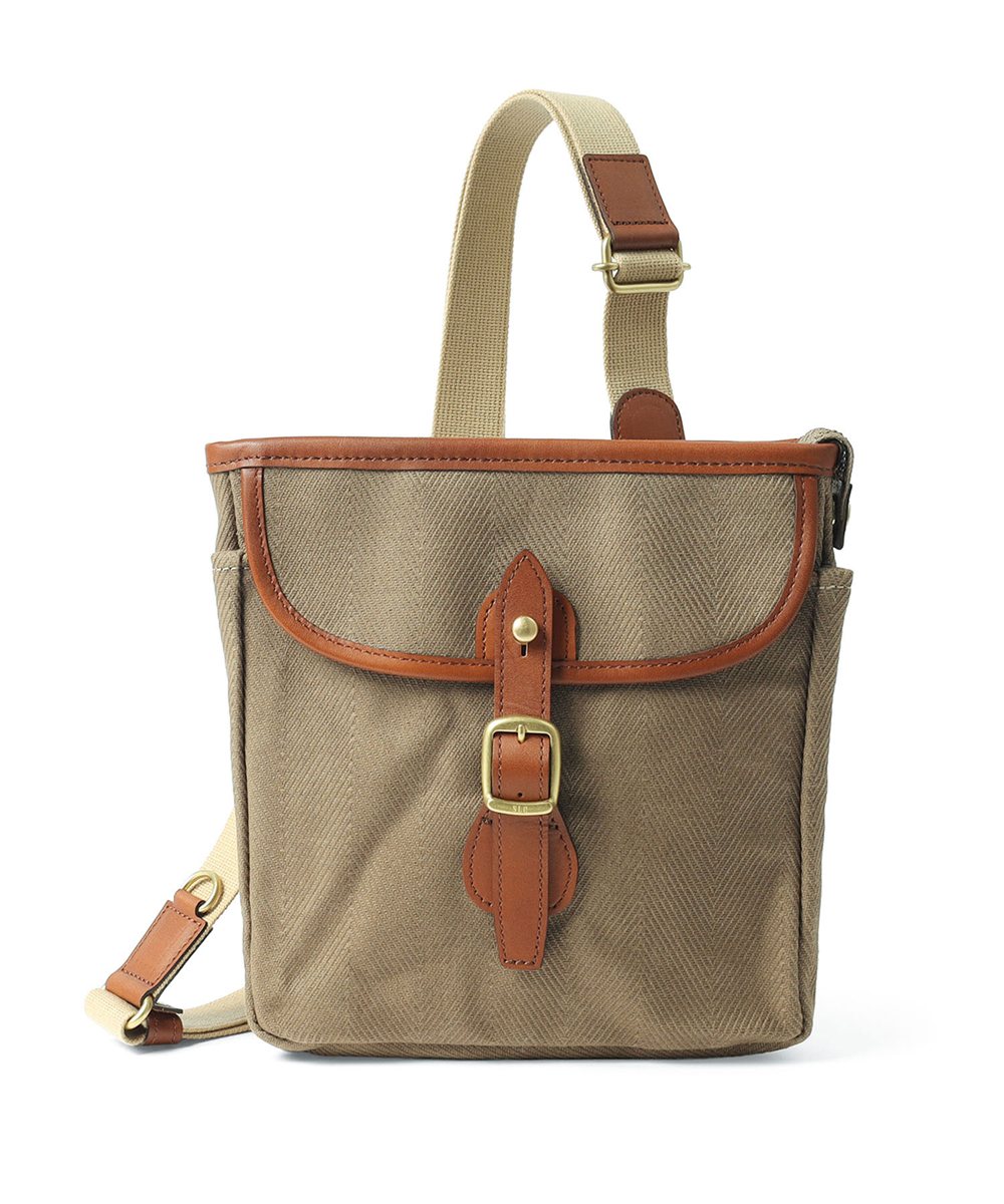 シルバーレイククラブ ヘリンボーン ショルダーバッグ 22cm