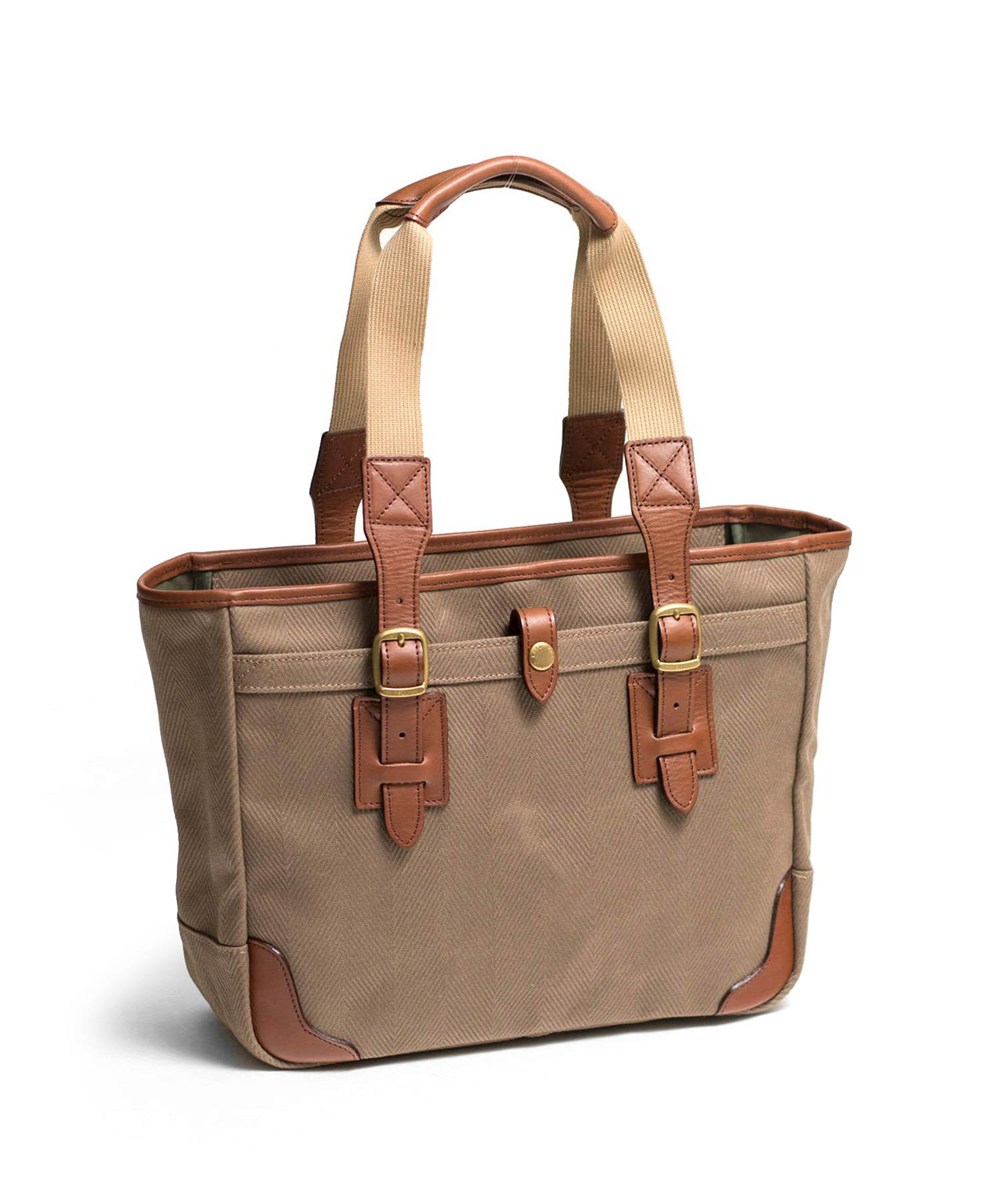 シルバーレイククラブ ヘリンボーン トートバッグ A4ジャスト