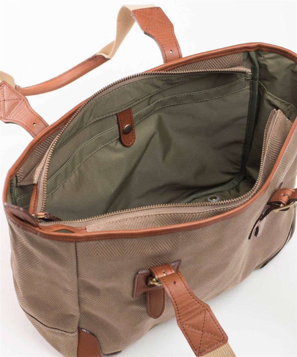 シルバーレイククラブ ヘリンボーン トートバッグ A4ジャスト