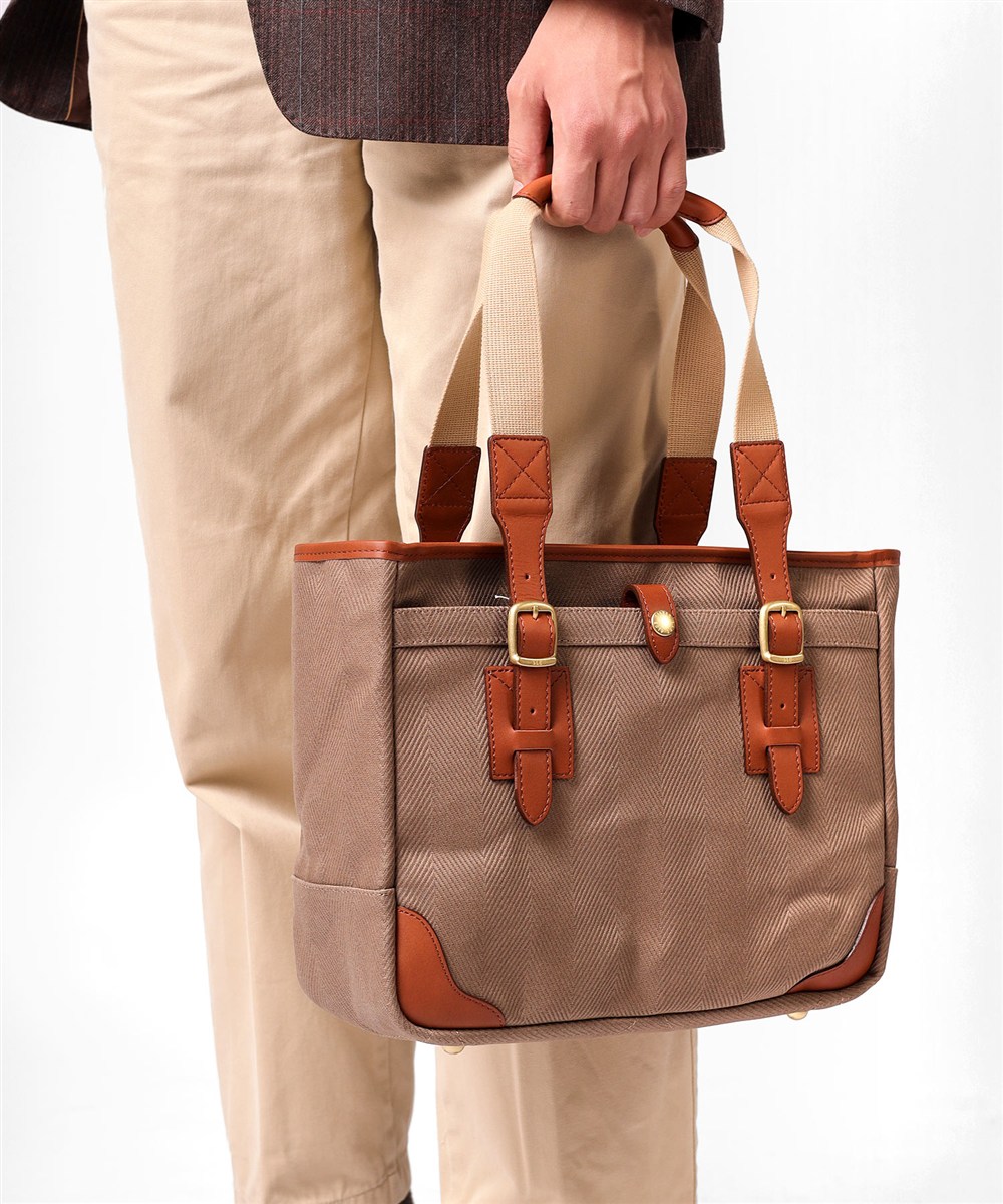 シルバーレイククラブ ヘリンボーン トートバッグ A4ジャスト