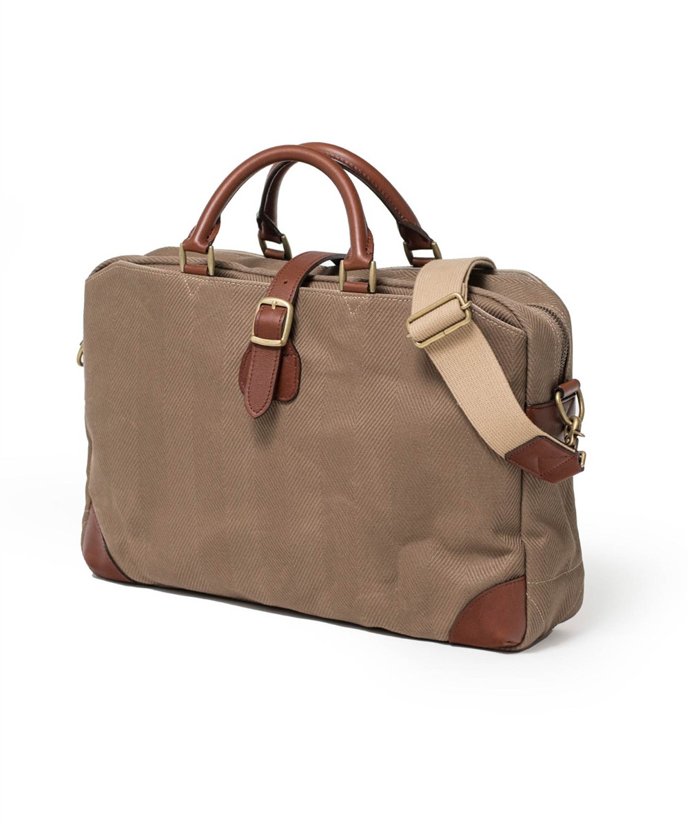 シルバーレイククラブ ヘリンボーン ビジネスバッグ A4 セットアップ対応