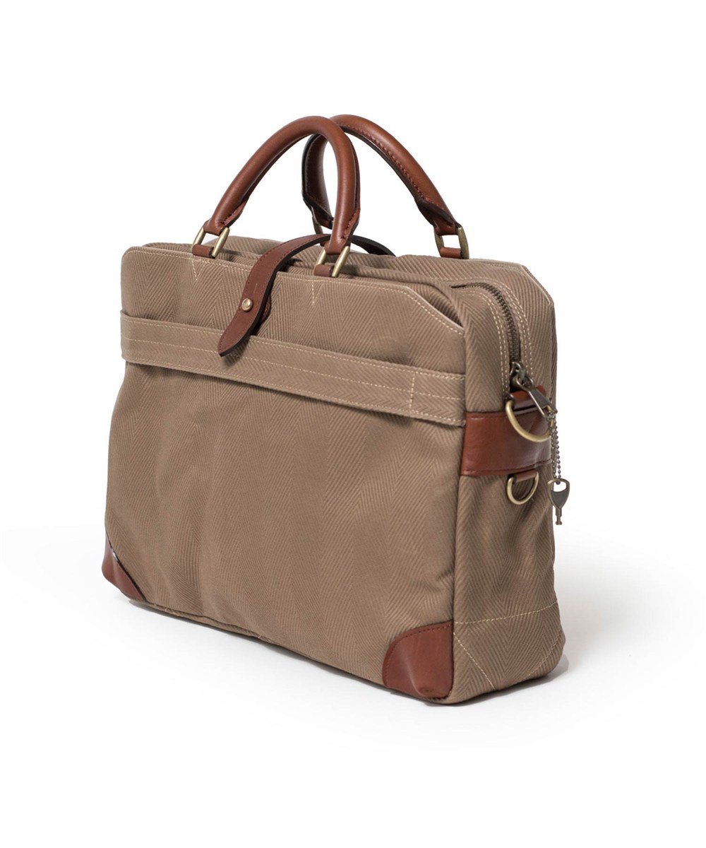 シルバーレイククラブ ヘリンボーン ビジネスバッグ A4 セットアップ対応