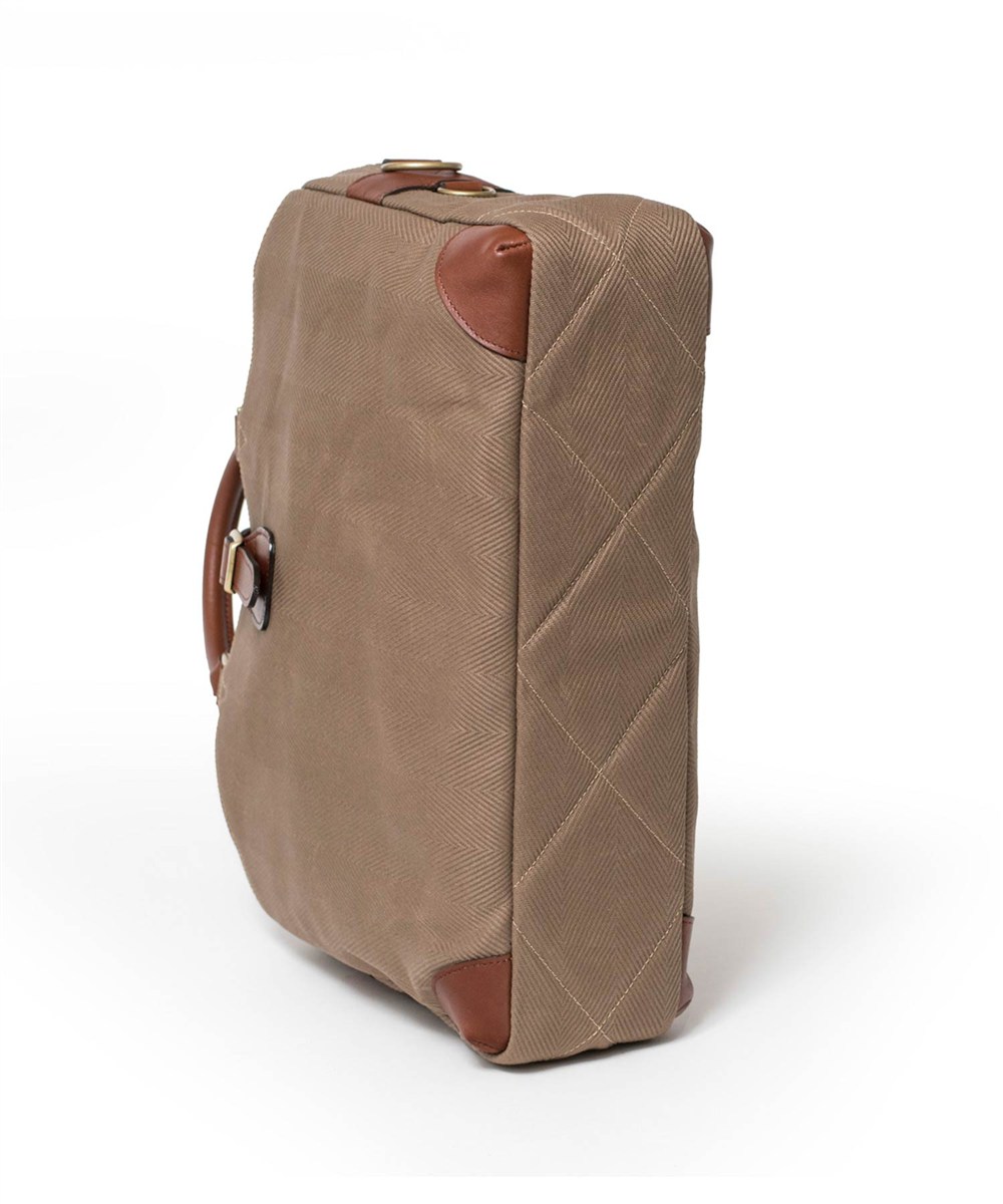 シルバーレイククラブ ヘリンボーン ビジネスバッグ A4 セットアップ対応