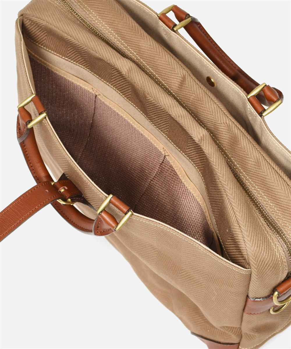 シルバーレイククラブ ヘリンボーン ビジネスバッグ A4 セットアップ対応