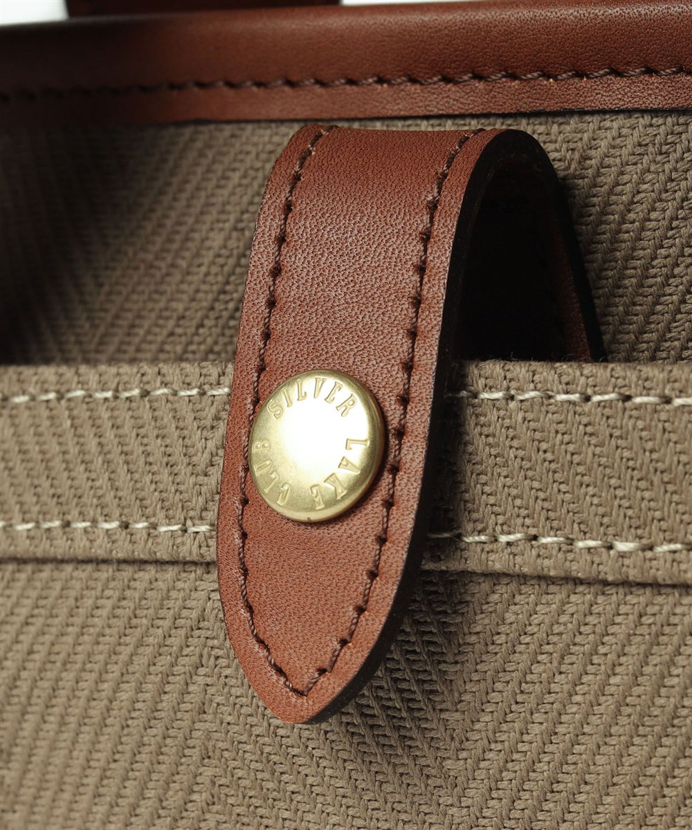 シルバーレイククラブ ヘリンボーン ドライビングトートバッグ 26cm