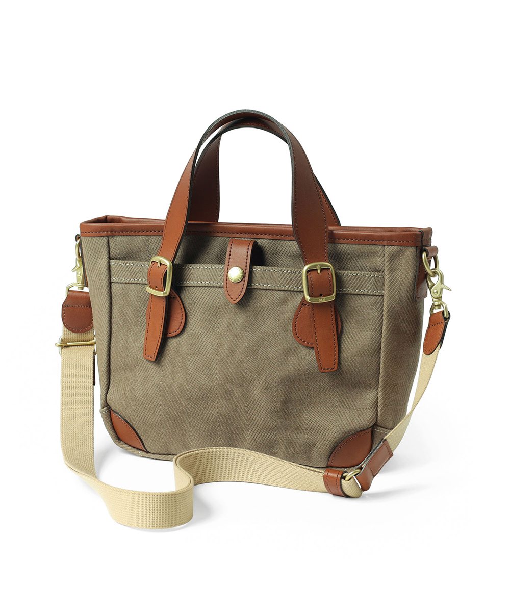 シルバーレイククラブ ヘリンボーン ドライビングトートバッグ 26cm