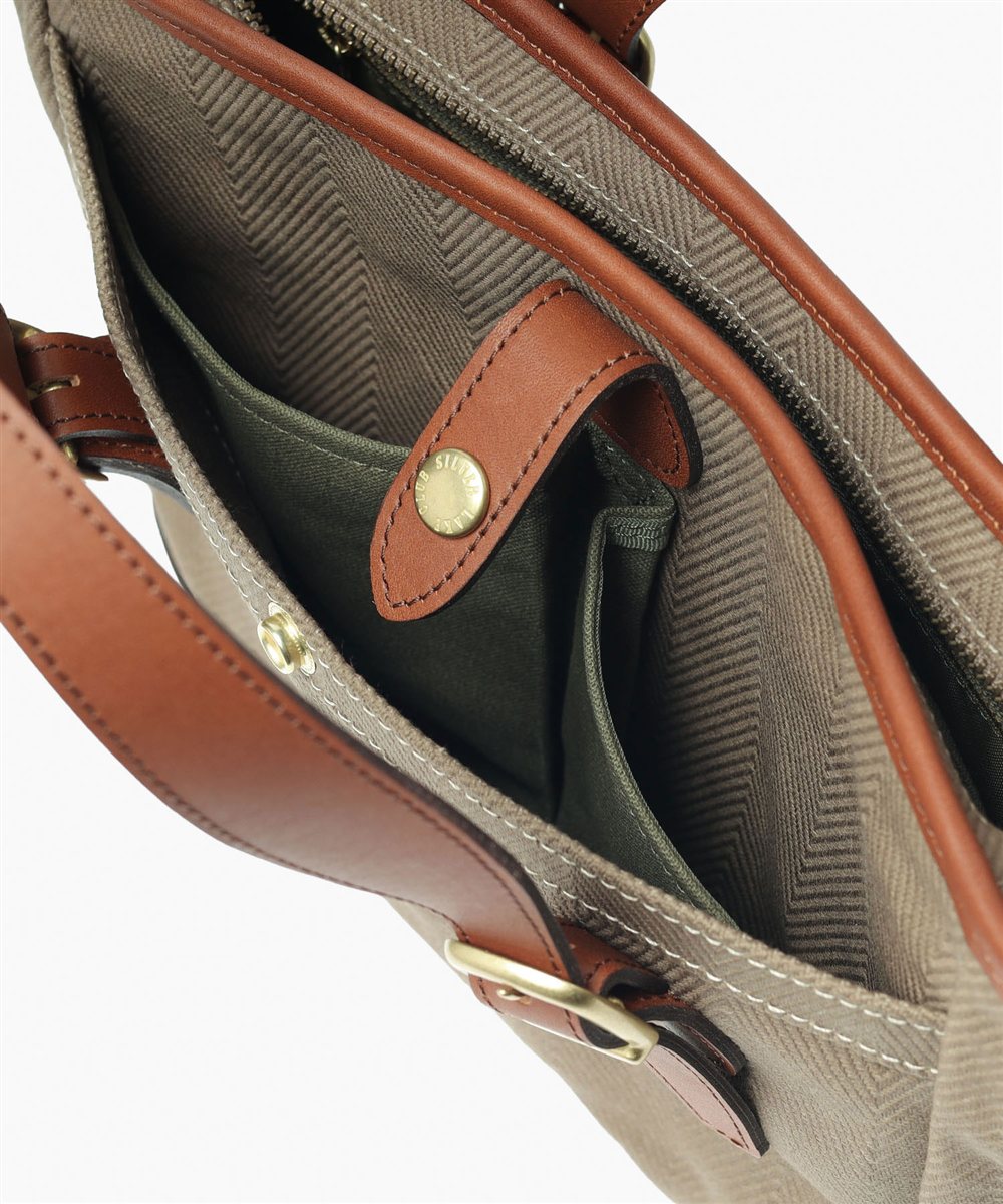 シルバーレイククラブ ヘリンボーン ドライビングトートバッグ 26cm